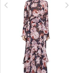 Margot Watercolor Maxi dress